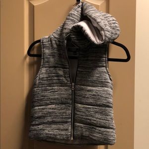 Gray Girls Vest